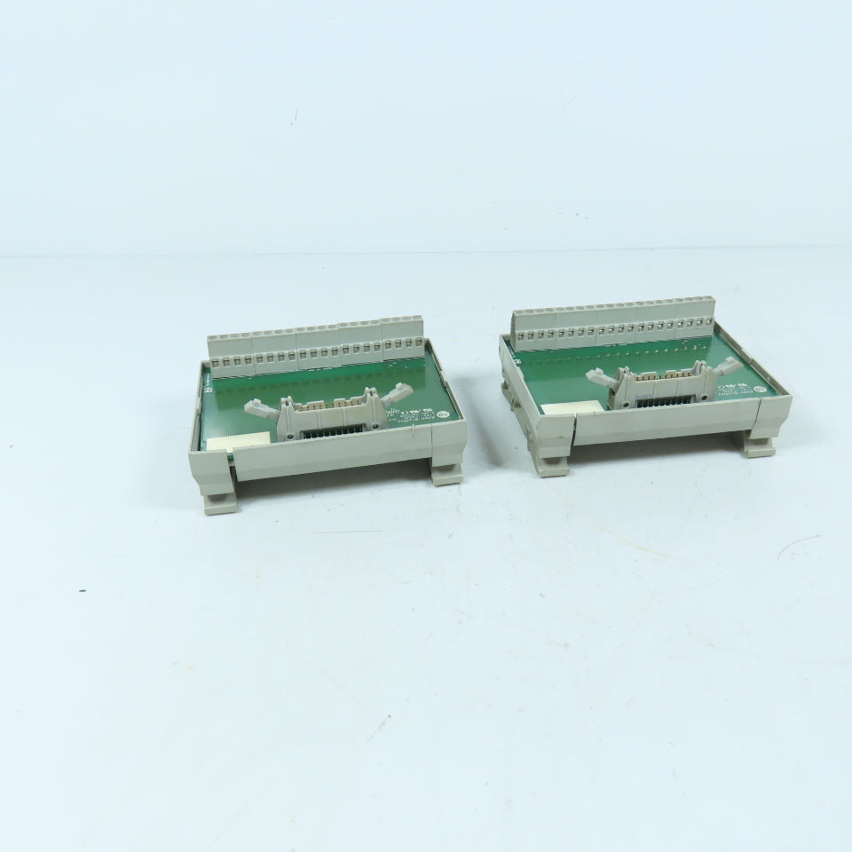 Allen-Bradley 1492-IFM20F Interface Module 0-264 VAC/VDC 20-Terminal Lot Of 2