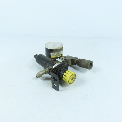 Parker 14E07B13FC Air Filter Regulator with Gauge and Fittings 250psi 175F