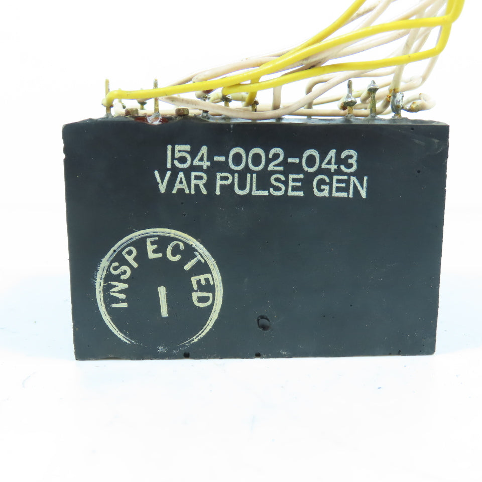 154-002-049 154-002-043 VAR PULSE GEN and COMM DRIV GEN Modules Lot of 3