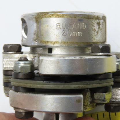 Ruland 6-22 10mm Keyed Bore Clamp Hub Disc Coupling