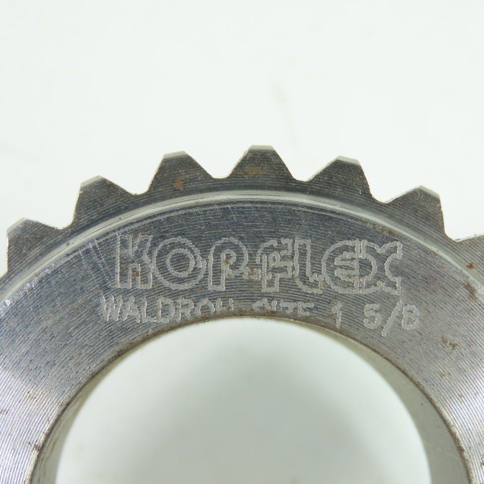 Kop-Flex Waldron 1-5/8" Gear Coupling Hub and Sleeve