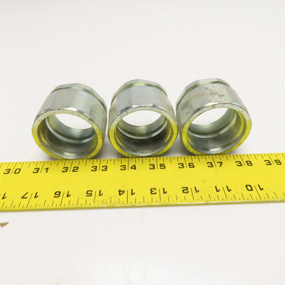 Topaz 855 1-1/2" Rigid Conduit EMT Three Piece Coupling NOS Lot Of 3