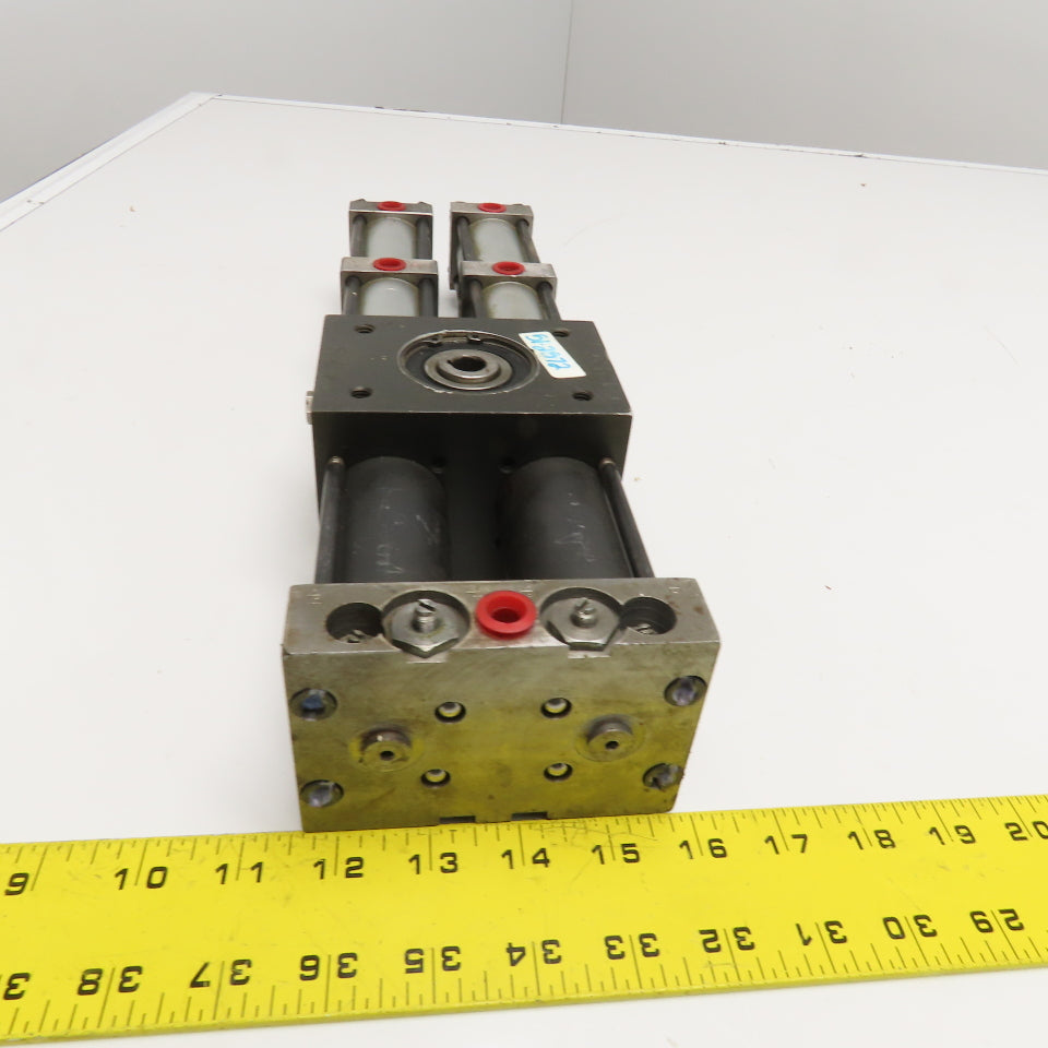 PHD 3R13R 4 135-060 -A-E-H-V Air Over Oil Rotary Actuator G1/8 Ports 1/2" Bore