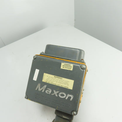 Maxon 5000 1 1 1-1/2" Pneumatic Gas Shut-Off Valve 70PSIG 120V