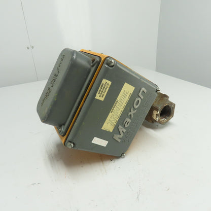 Maxon 5000 1 1 1-1/2" Pneumatic Gas Shut-Off Valve 70PSIG 120V