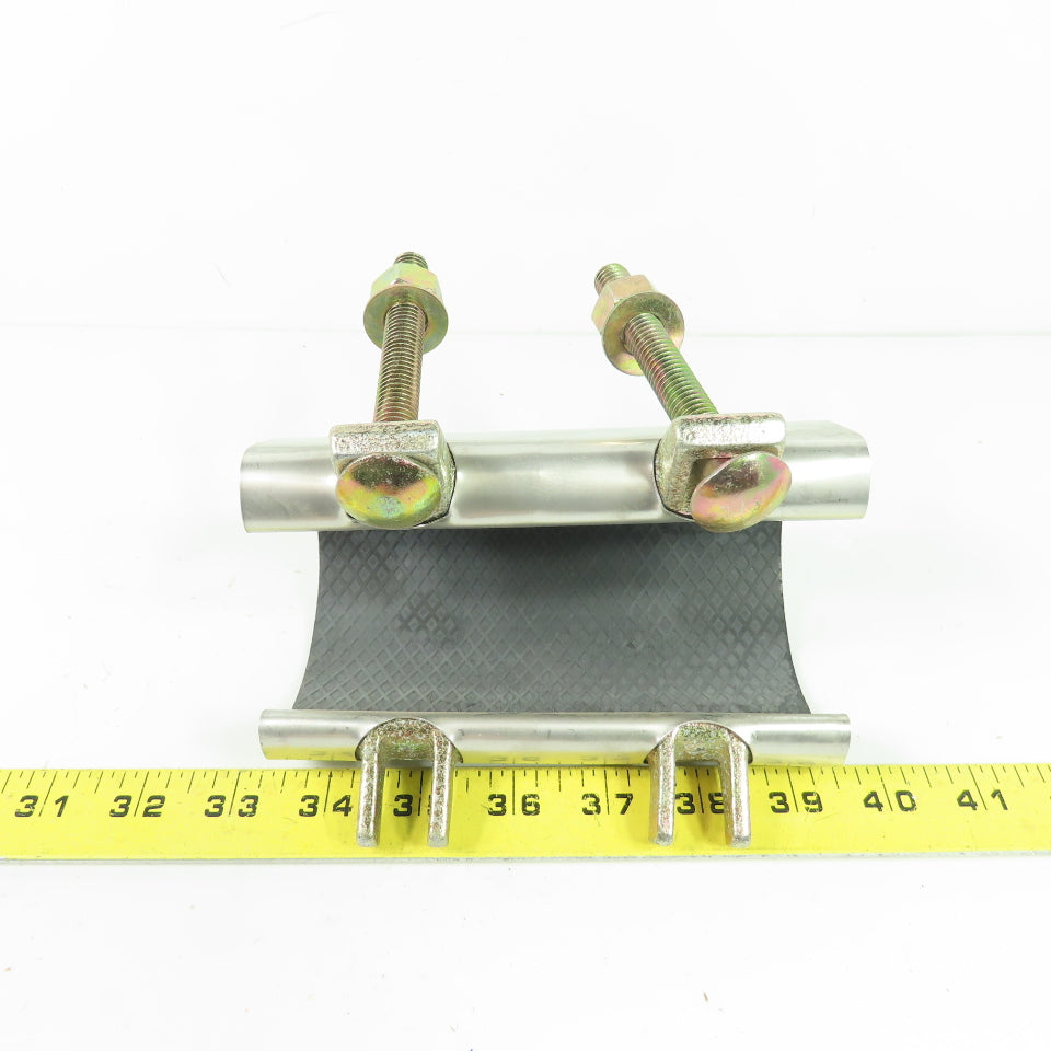 Clampette 7038820200 Stainless Steel Pipe Repair Clamp 2" x 6"