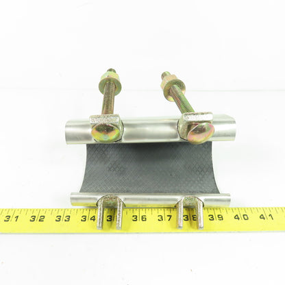 Clampette 7038820200 Stainless Steel Pipe Repair Clamp 2" x 6"