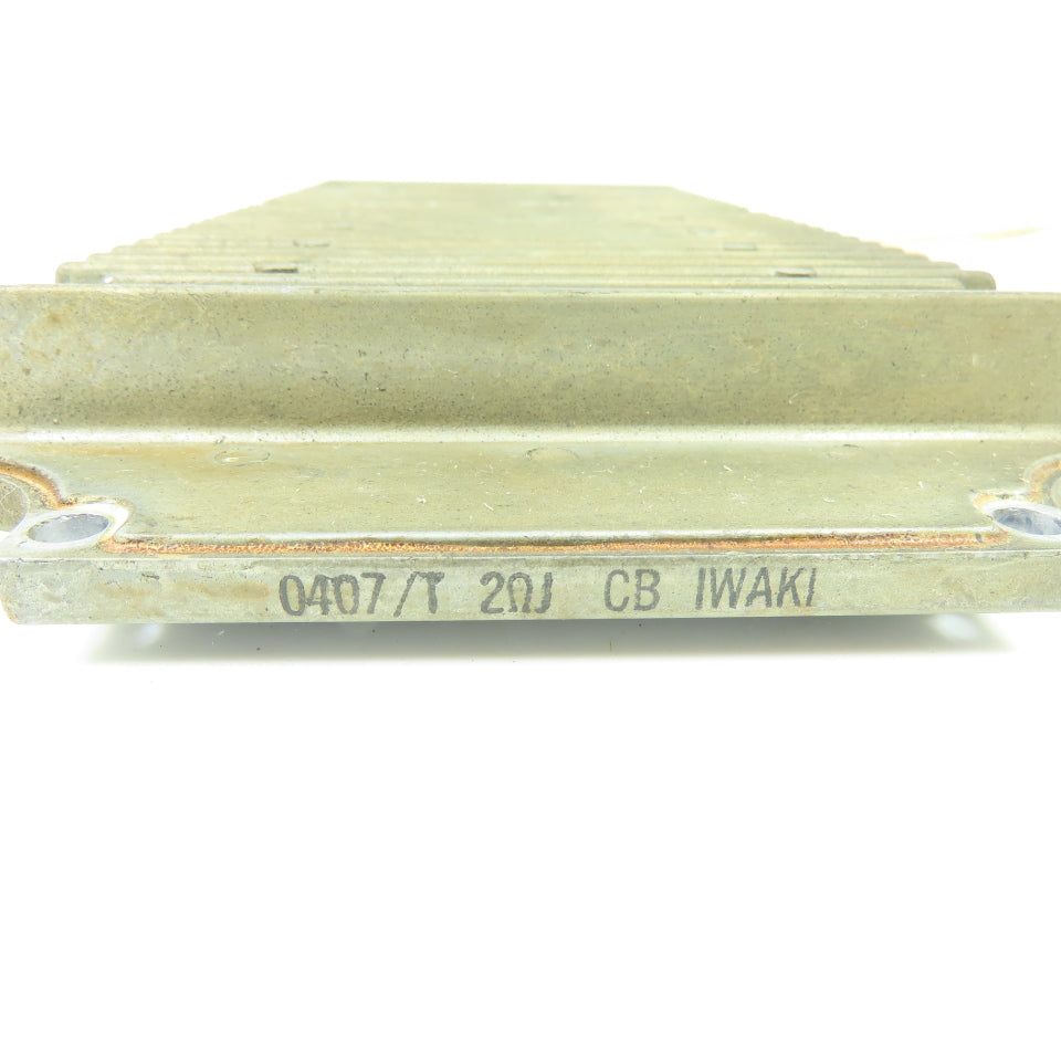 Iwaki 0407/T 20J CB Industrial Cast Aluminum Flat Plate Heater 2 Ohm