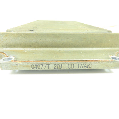 Iwaki 0407/T 20J CB Industrial Cast Aluminum Flat Plate Heater 2 Ohm