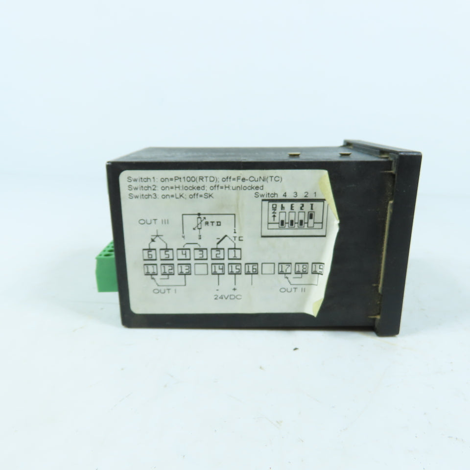 Homag 4-008-40-0139 R 1040-1-HO2-5 Digital Temperature Controller 0-600C 24VDC