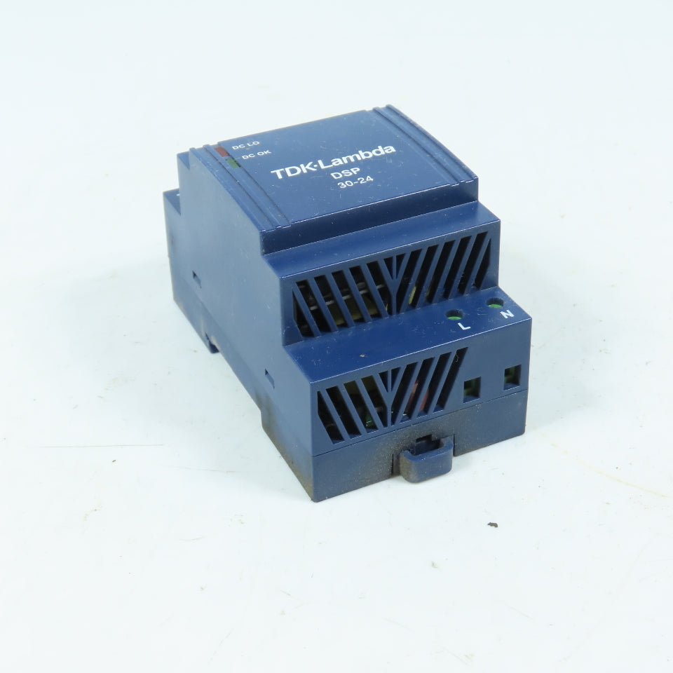 TDK-Lambda DSP30-24 Switching Power Supply 100-240VAC Input 24VDC 30W Output