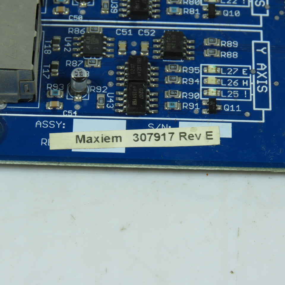 OMAX 307917 Rev E Maxiem 9 Axis Control Board