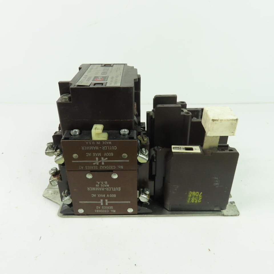 Cutler-Hammer A10BNO NEMA Size 0 Magnetic Motor Starter 18A 3Ph 600V