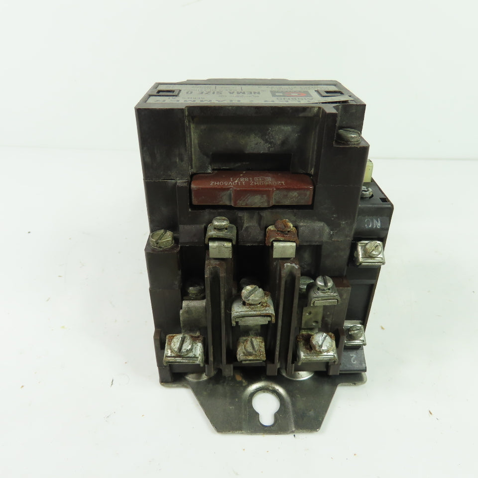 Cutler-Hammer A10BNO NEMA Size 0 Magnetic Motor Starter 18A 3Ph 600V