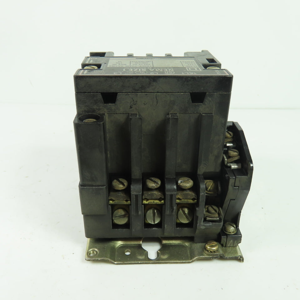 Square D 8736 SCO 8 NEMA Size 1 Magnetic Contactor 600VAC 3Ph