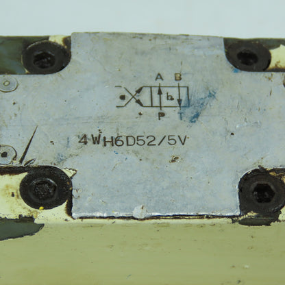 Rexroth 4WH6D52/5V Directional Control Valve 350 Bar 80 l/min with Subplate