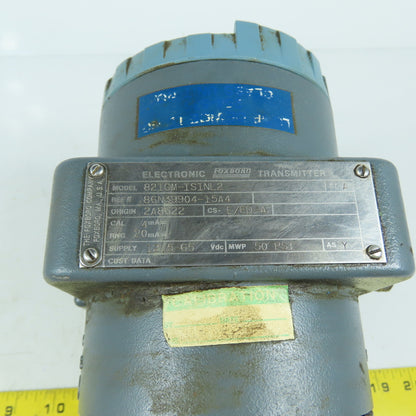 Foxboro 821GM-IS1NL2 Electronic Pressure Transmitter 4-20mA 12.5-65VDC 50 PSI