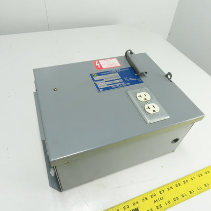 Square D 9070 SK5271S 500VA Transformer Disconnect 230/460V PRI 115V SEC