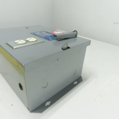 Square D 9070 SK5271S 500VA Transformer Disconnect 230/460V PRI 115V SEC