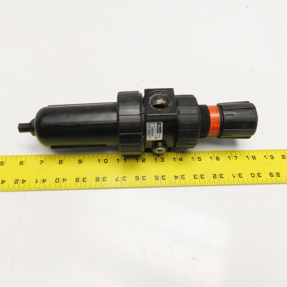 Parker 07E47A18AC 1/2" NPT Compressed Air Filter Regulator 250 PSI