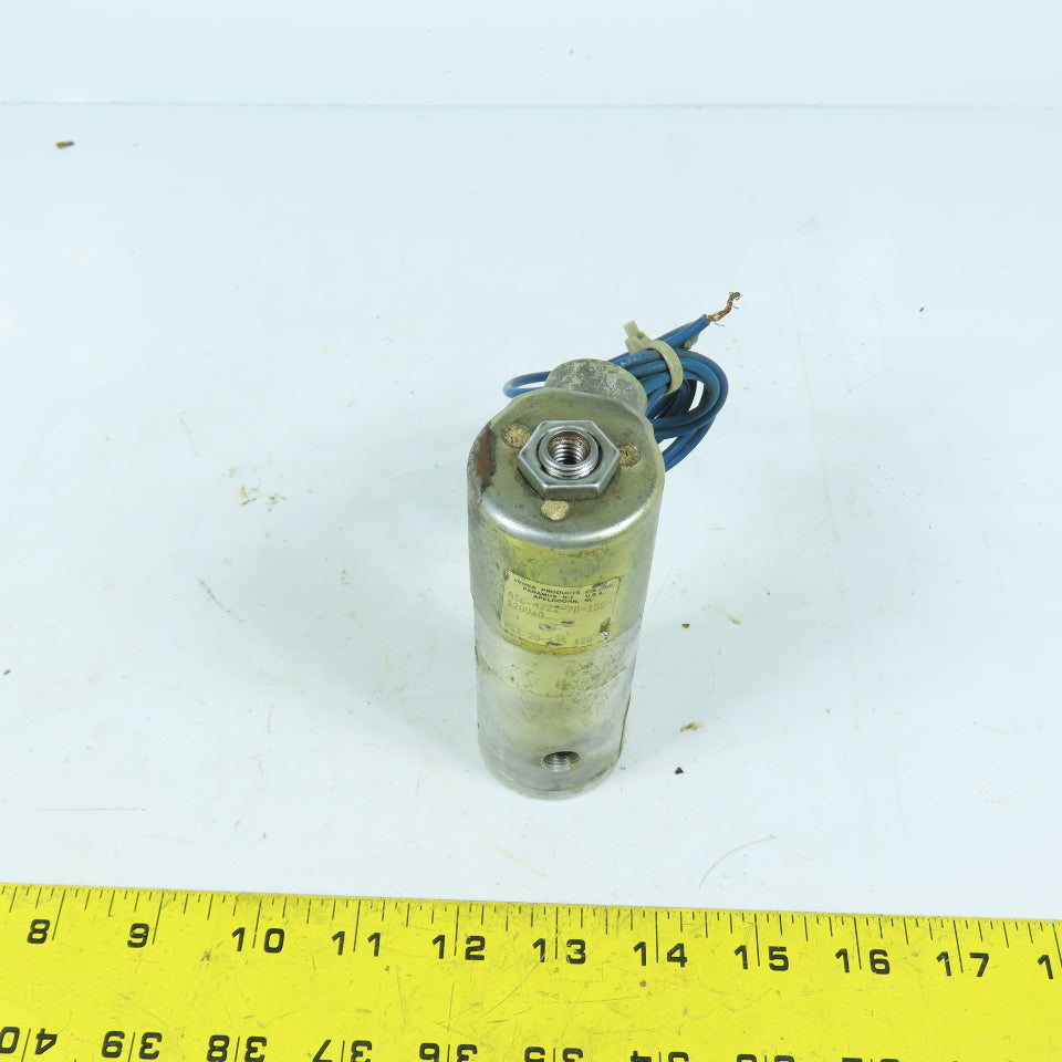 Versa ASG-4222-70-155-120V60 Solenoid Valve 120V 60Hz 20-135 PSI N.C.