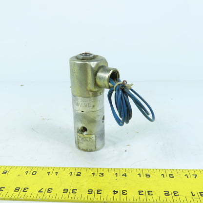 Versa ASG-4222-70-155-120V60 Solenoid Valve 120V 60Hz 20-135 PSI N.C.
