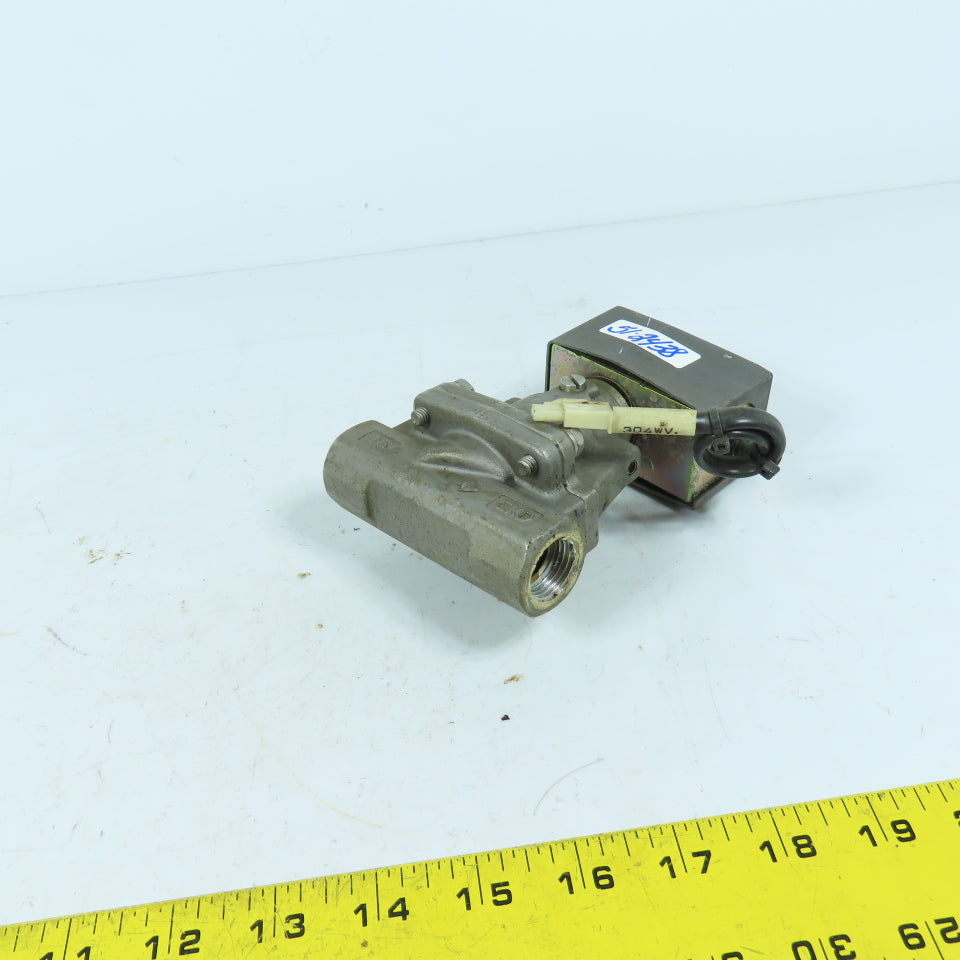 CKD AP11-15A Solenoid Valve 24VDC 1/2" NPT 0.05-0.6MPa