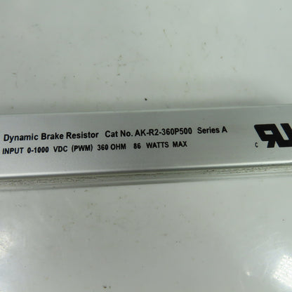 Rockwell Automation AK-R2-360P500 Dynamic Brake Resistor 360 Ohm 86W 1000VDC Max