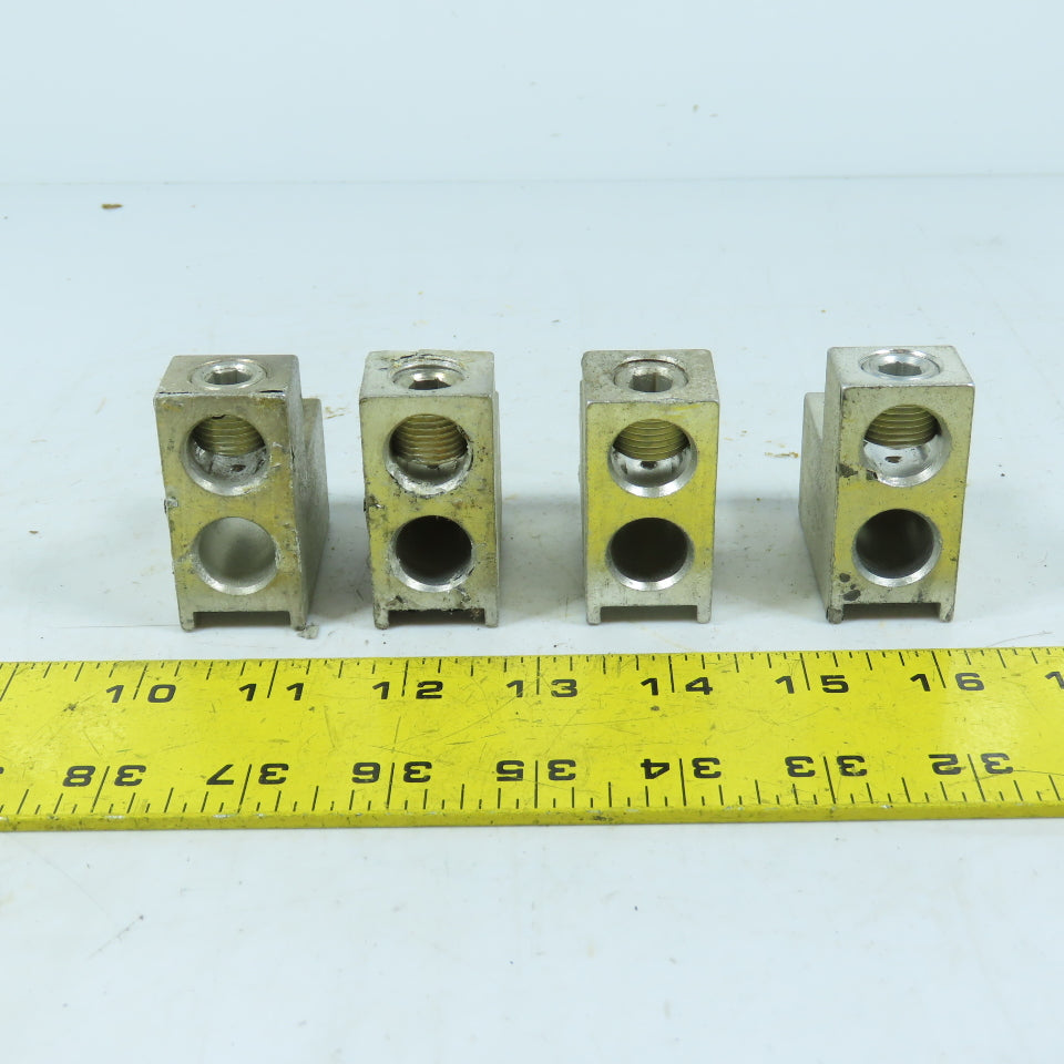 ILECO TA-400K Mechanical Terminal Lugs 3/0-400 MCM AL9CU Lot of 4