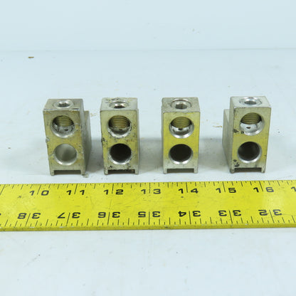 ILECO TA-400K Mechanical Terminal Lugs 3/0-400 MCM AL9CU Lot of 4