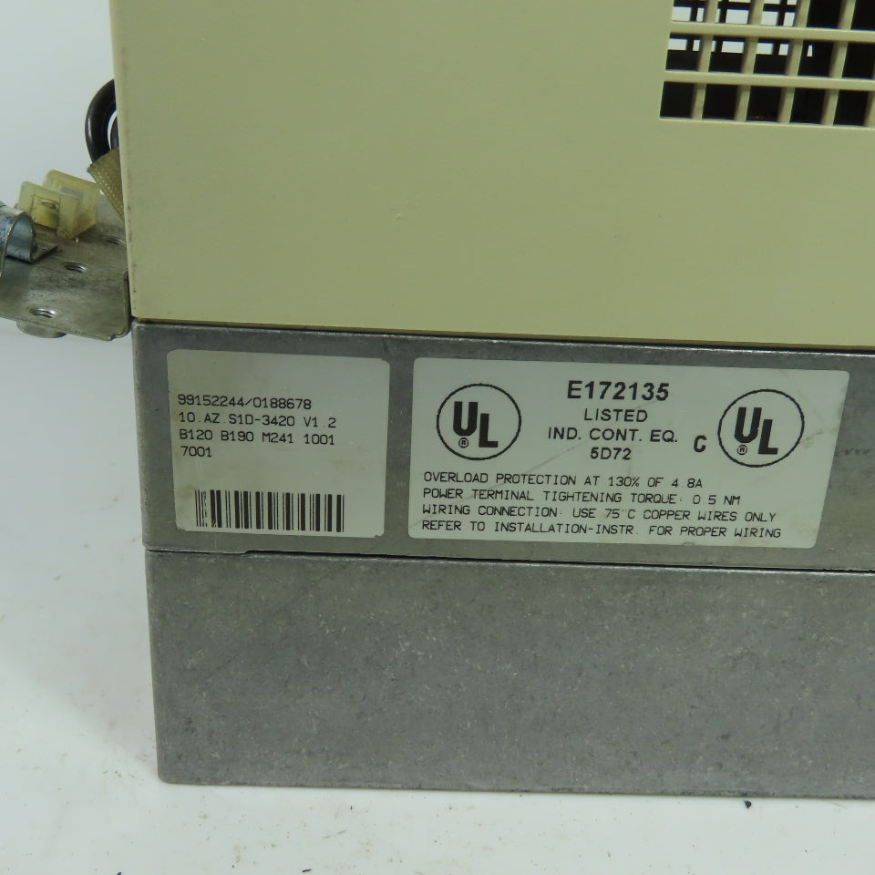 Bosch ASC 220-S1D 3420 2.2kW 3Ph Variable Frequency Drive 460-500V 4KVA