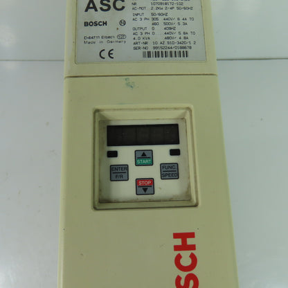 Bosch ASC 220-S1D 3420 2.2kW 3Ph Variable Frequency Drive 460-500V 4KVA