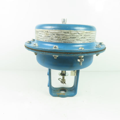 Robertshaw VC-231A-BG 1" Pneumatic Actuator Control Valve 3-15 PSI Brass Body