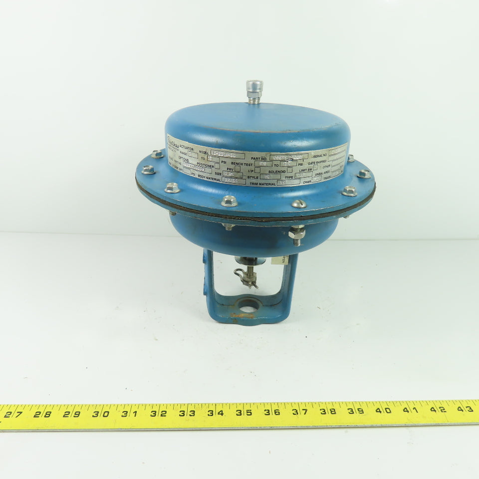 Robertshaw VC-231A-BG 1" Pneumatic Actuator Control Valve 3-15 PSI Brass Body