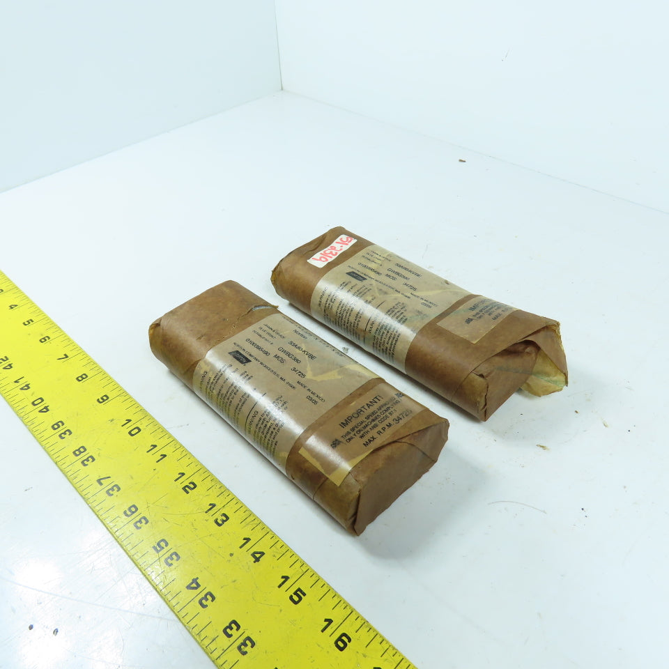 Norton GWBG380 Alundum Grinding Wheel 1.375" x 1-1/4" x 5/8" 53A80-KVBE Lot/20