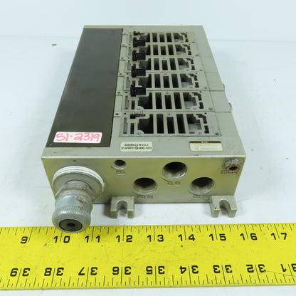 SMC 6-Station Pneumatic Valve Manifold