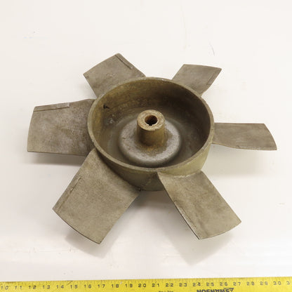Circle Steel Corp 22-1/2" OD 6-Blade Fan Impeller 7-1/2 HP Cast Aluminum 1" Bore