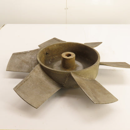 Circle Steel Corp 22-1/2" OD 6-Blade Fan Impeller 7-1/2 HP Cast Aluminum 1" Bore