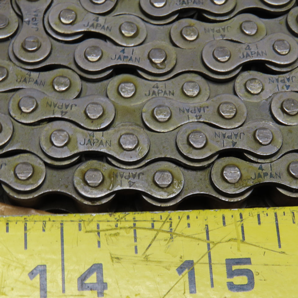 Whitney SD041001/RT #41 Riveted Roller Chain 10ft 240 Links