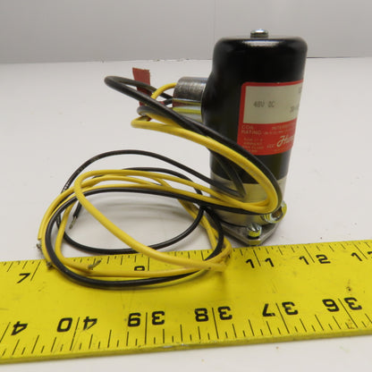 Humphrey X275 1/4" NPT Solenoid Valve 48VDC 30-100 PSI