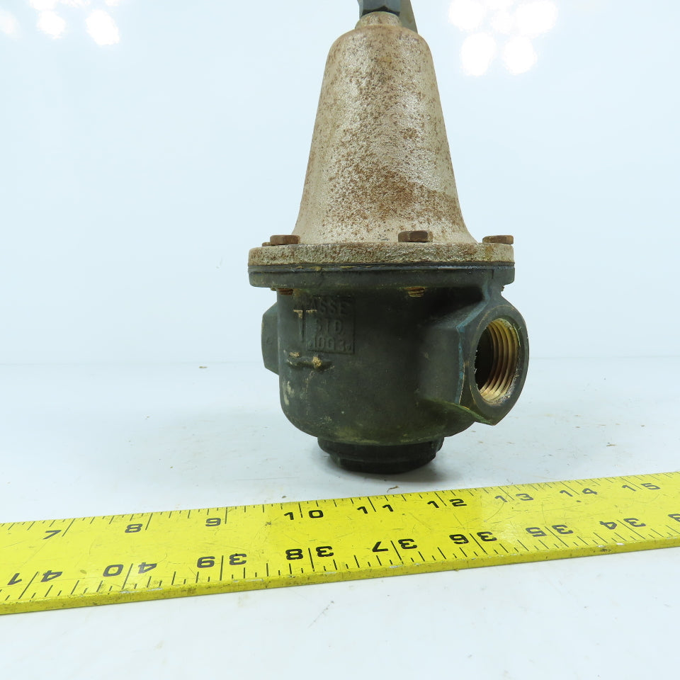 Watts 223 M2/M3 Water Pressure Reducing Valve No. 223 Range 25-75 PSI 1" NPT