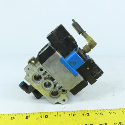 Festo MSEB-3-24V DC VDMA 24 345-C-1 Pneumatic Solenoid Valve Assembly 24V DC