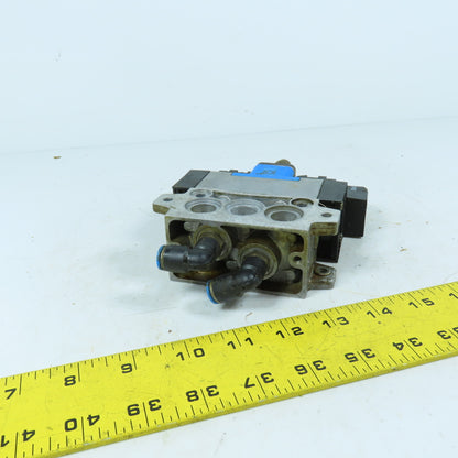 Festo MSEB-3-24V DC VDMA 24 345-C-1 Pneumatic Solenoid Valve Assembly 24V DC