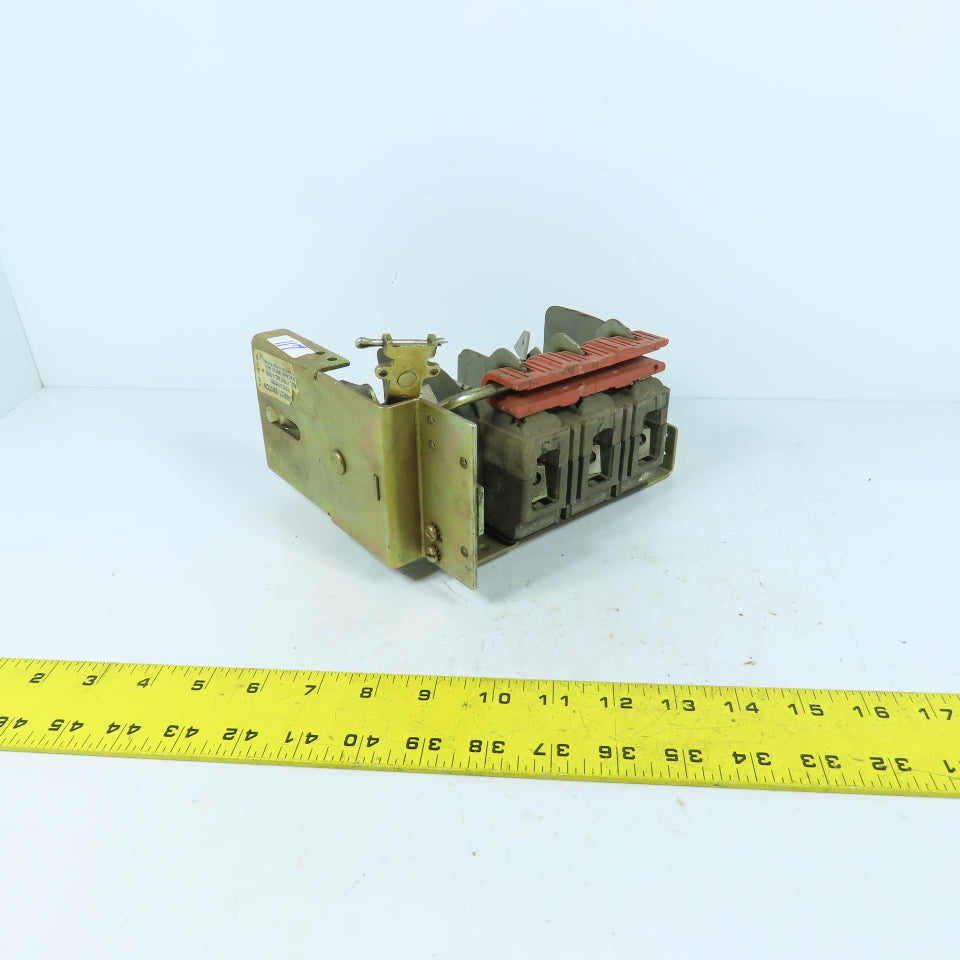 Square D Type RC-3 3-Pole Fusible Safety Disconnect Switch 600VAC 250VDC
