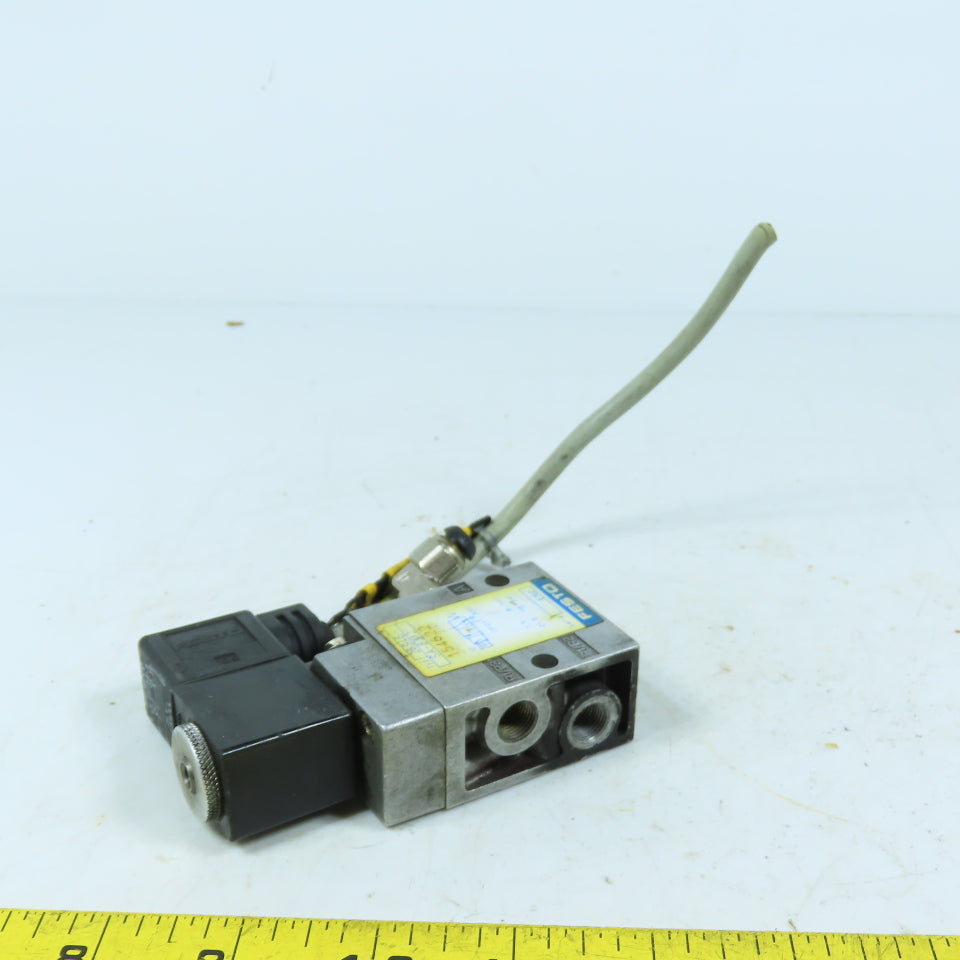 Festo 154622 SA-8312 Pneumatic Solenoid Valve 24VDC 2.5W 116PSI