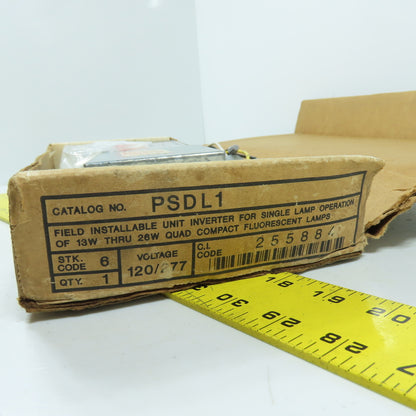 Lithonia PSDL1 Unused Power Sentry Emergency Lighting Inverter/Charger 120/277V