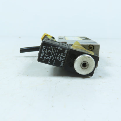 Festo 28962 MFH-3-1/4-SA 3/2-Way Solenoid Valve 1.5-8 bar 24VDC Coil