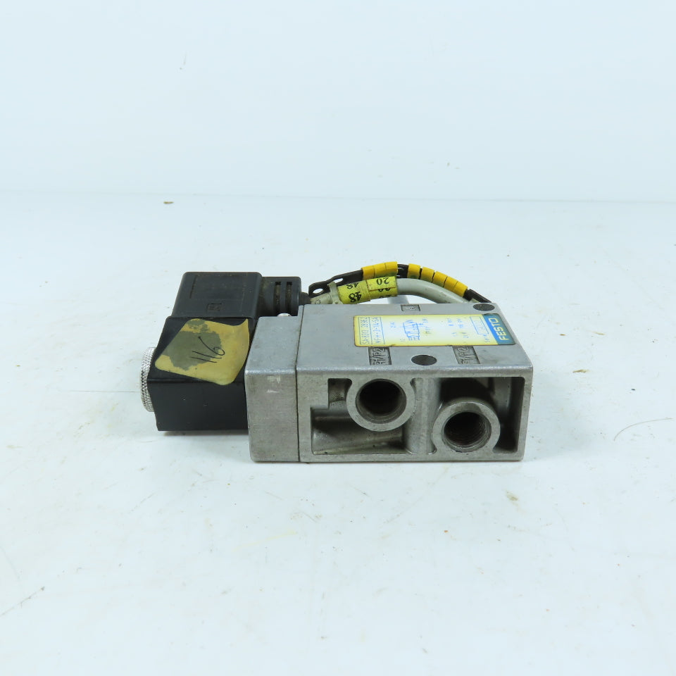 Festo 28962 MFH-3-1/4-SA 3/2-Way Solenoid Valve 1.5-8 bar 24VDC Coil