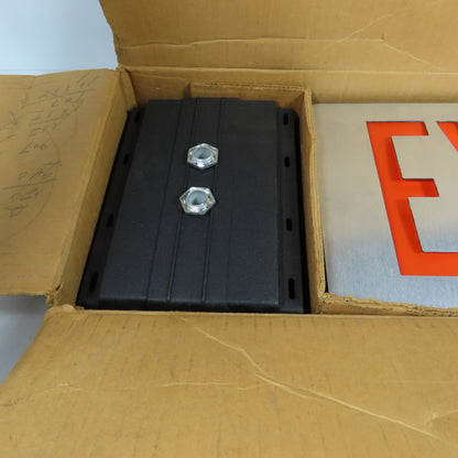 Emergi-Lite LEDPXN1R-EI Die-Cast LED Even Illumination Exit Sign 120/277 VAC