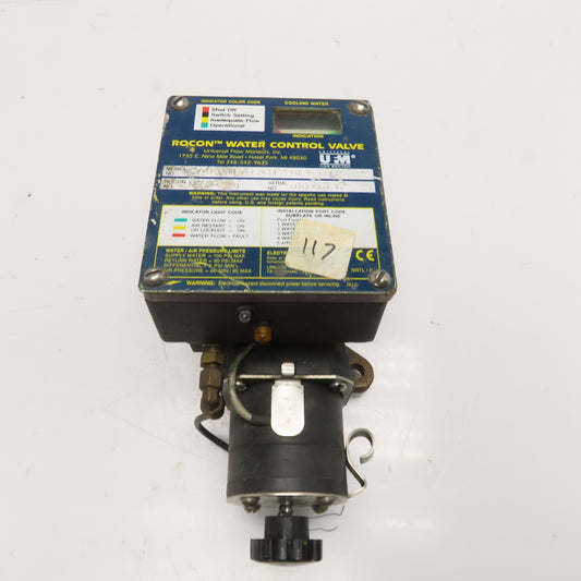 Universal Flow Monitors WCV-B-0-H-7-E3C5F2-D1-L-E5C2 Water Control Valve 24VDC
